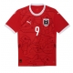Austria Marcel Sabitzer #9 Tricou Fotbal Replică European 2024 Barbati Acasa
